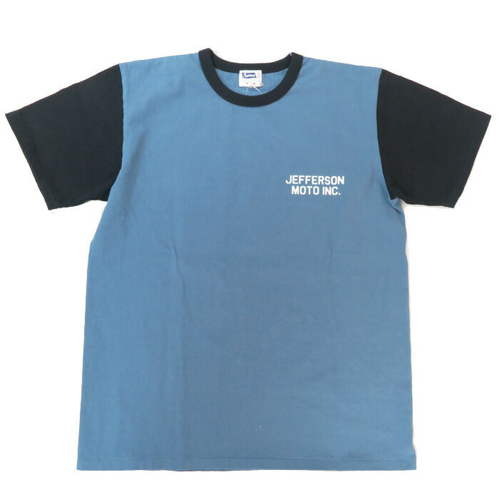 フェローズ PHERROW'S 半袖 Tシャツ バックプリント ロゴ「Jefferson」25S-PMT-TT1