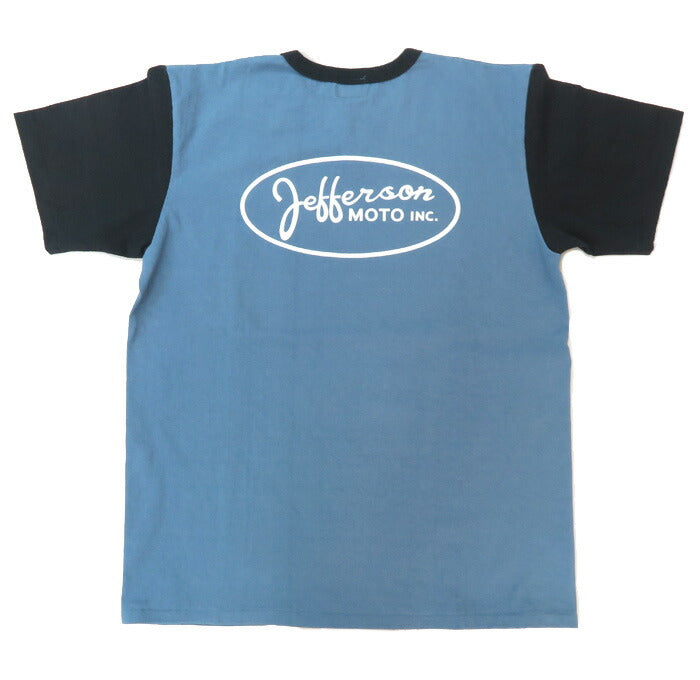 フェローズ PHERROW'S 半袖 Tシャツ バックプリント ロゴ「Jefferson」25S-PMT-TT1