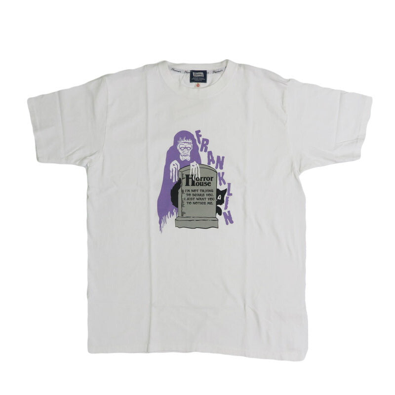 フェローズ PHERROW'S 半袖 プリントTシャツ「FRANKLIN」25S-PT18【2025年春夏新作】