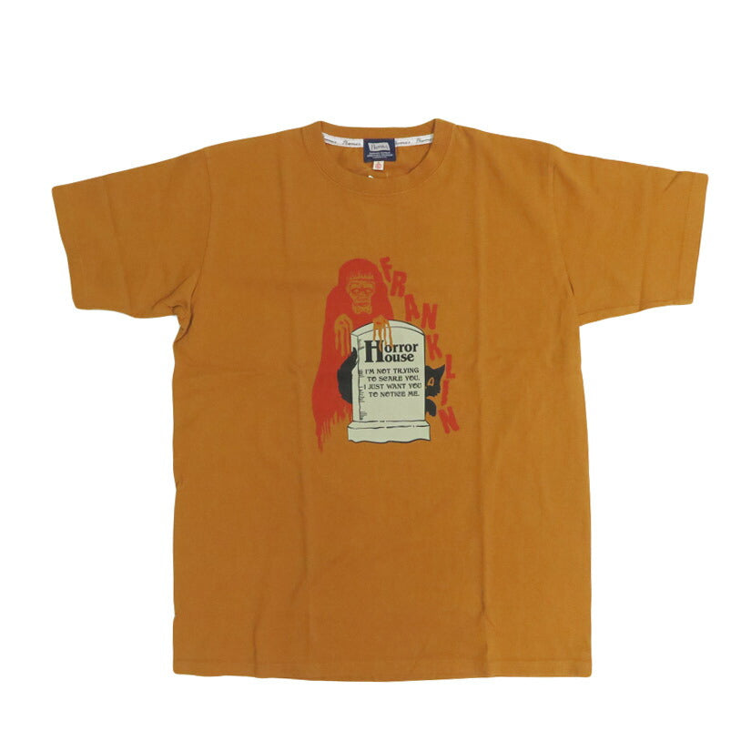 フェローズ PHERROW'S 半袖 プリントTシャツ「FRANKLIN」25S-PT18【2025年春夏新作】