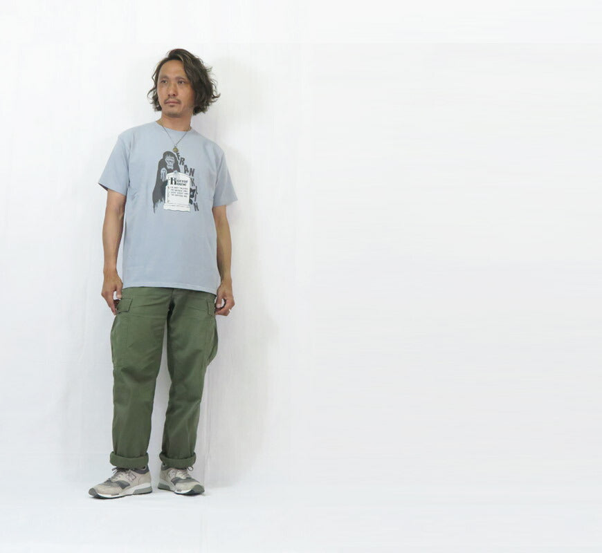 フェローズ PHERROW'S 半袖 プリントTシャツ「FRANKLIN」25S-PT18【2025年春夏新作】