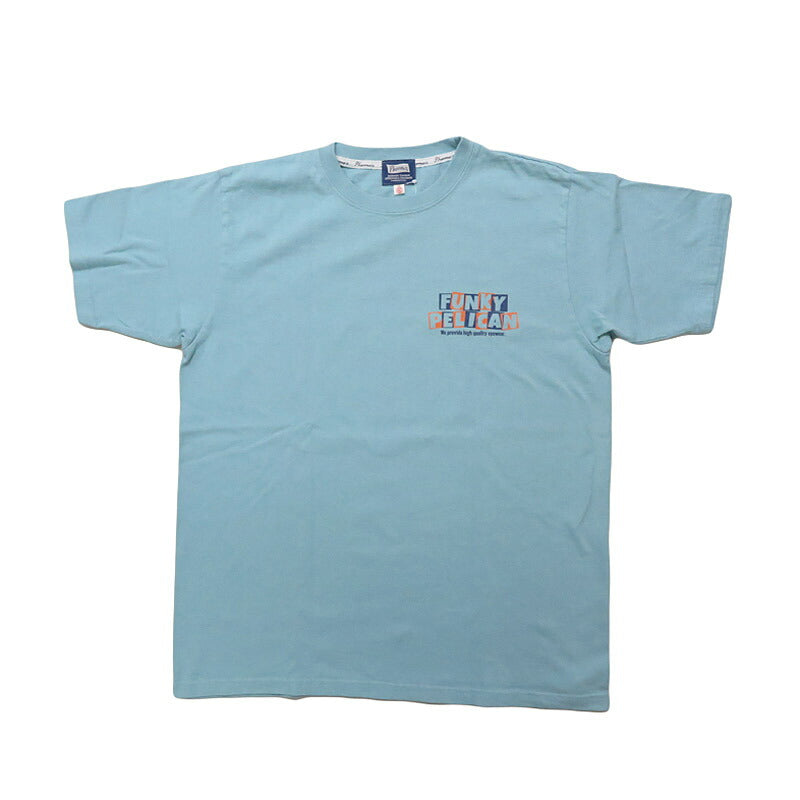 フェローズ PHERROW'S 半袖 プリント Tシャツ「FUNKY PELICAN」25S-PT29【2025年春夏新作】