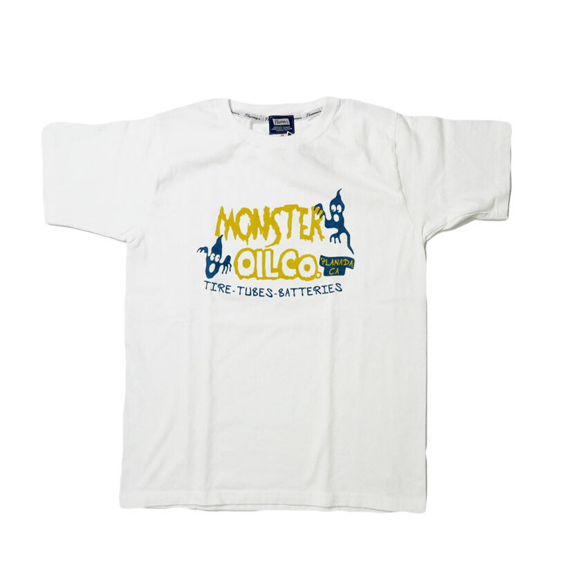 フェローズ PHERROW'S 半袖 プリントTシャツ「MONSTER OIL Co.」25S-PT31【2025年春夏新作】