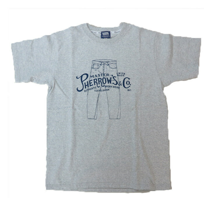 フェローズPHERROW'S半袖Tシャツプリントロゴ「Pherrow's」25S-PT3