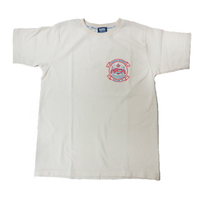 フェローズ PHERROW'S 半袖 Tシャツ バックプリント 「HAWAIIAN NAVY」25S-PT6【2025年春夏新作】