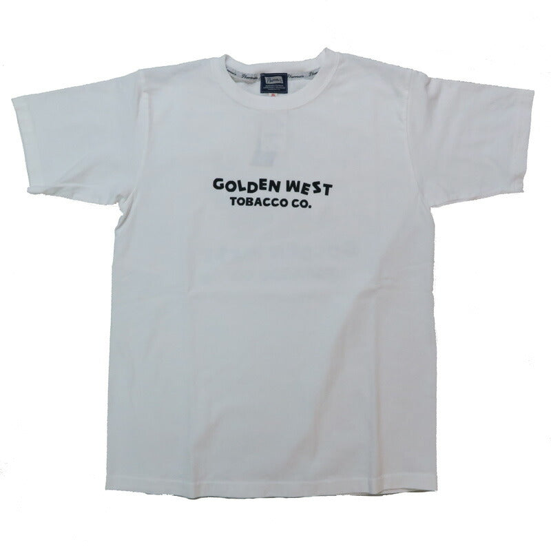 フェローズ PHERROW'S 半袖 Tシャツ バックプリント 「GOLDEN WEST」25S-PT9【2025年春夏新作】