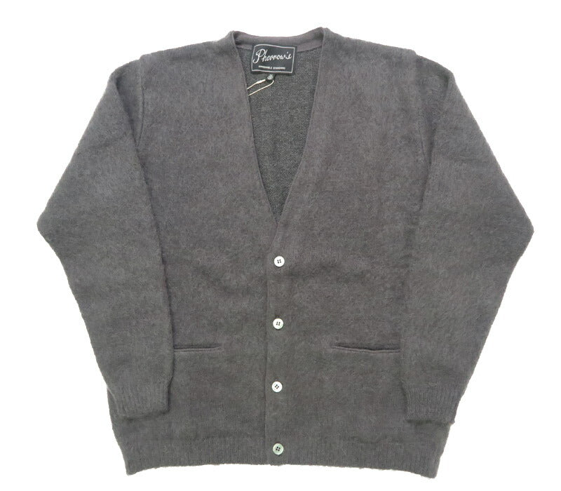 フェローズPherrow'sポケット付きモヘアカーディガン25W-PMSC1【2025年秋冬新作】