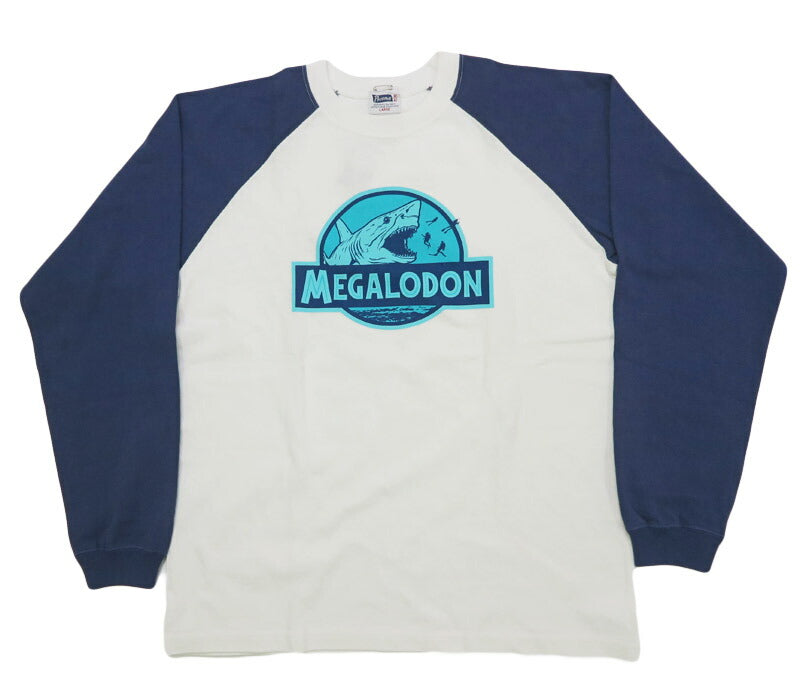 フェローズ PHERROW'S 長袖 Tシャツ プリントラグランスリーブ