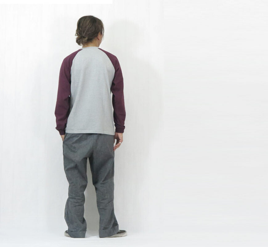 フェローズ PHERROW'S 長袖 Tシャツ プリントラグランスリーブ  "メガロドン" 25W-PRLT1 【2025年秋冬新作】