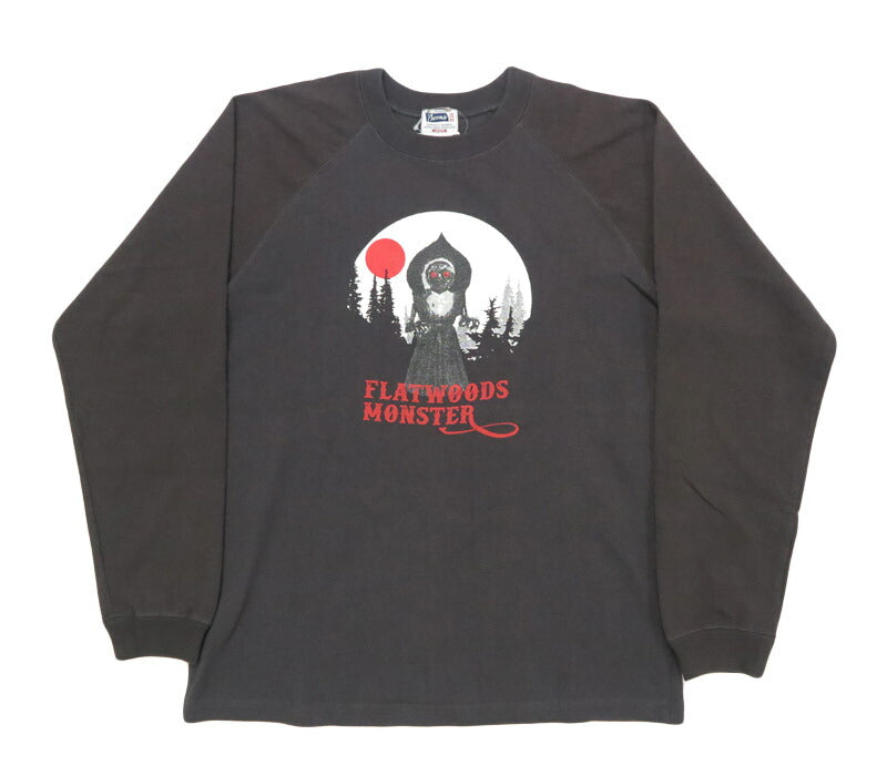 フェローズ PHERROW'S 長袖 Tシャツ プリントラグランスリーブ