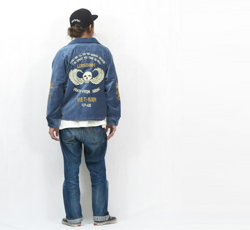 フェローズPHERROW'SDethFromAbove刺繍スーベニアジャケット25W-PVSJ1【2025年秋冬新作】