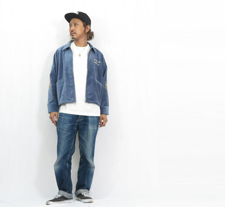 フェローズPHERROW'SDethFromAbove刺繍スーベニアジャケット25W-PVSJ1【2025年秋冬新作】