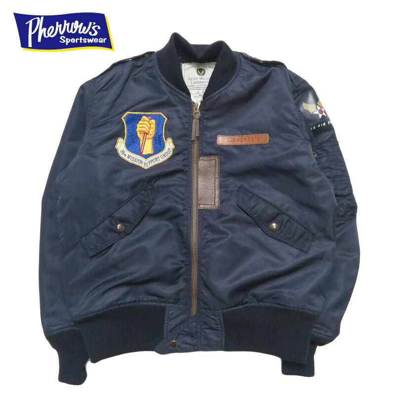 フェローズ PHERROW'S  ナイロン製フライトジャケット 26S-L-2A(TEST)DECO【2026年春夏新作】