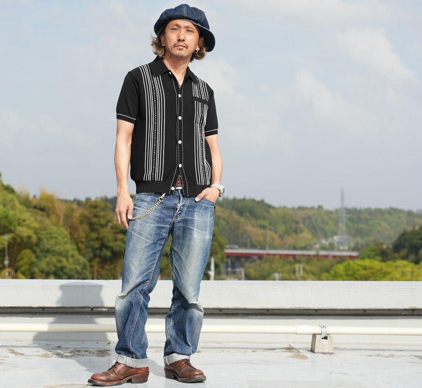 Pherrow's 斐洛斯 短袖 棉質針織襯衫 26S-PKS1 【2026年春夏新作】