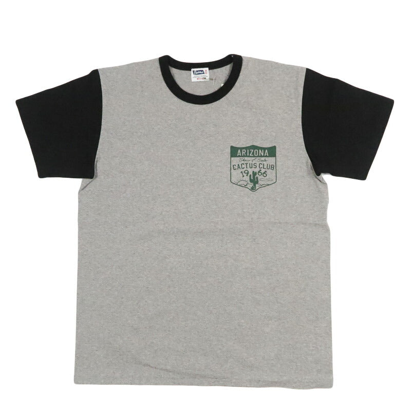 フェローズ PHERROW'S 半袖 Tシャツ プリント「ARIZONA CACTUS CLUB」 26S-PMT-TT2【2026年春夏新作】