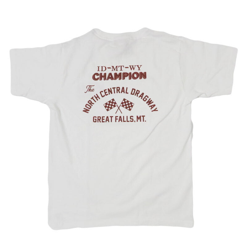 フェローズ PHERROW'S 半袖 Tシャツ プリント「ID-MT-WY CHAMPION」 26S-PT13【2026年春夏新作】