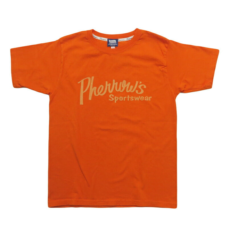 フェローズ PHERROW'S 半袖 Tシャツ プリント ロゴ 「Pherrow's」 26S-PT1【2026年春夏新作】