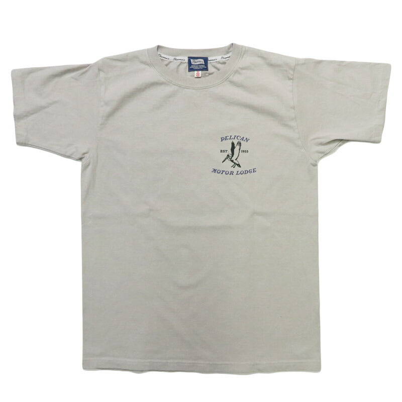 フェローズ PHERROW'S 半袖 Tシャツ プリント 「PELICAN MOTOR LODGE」 26S-PT7【2026年春夏新作】