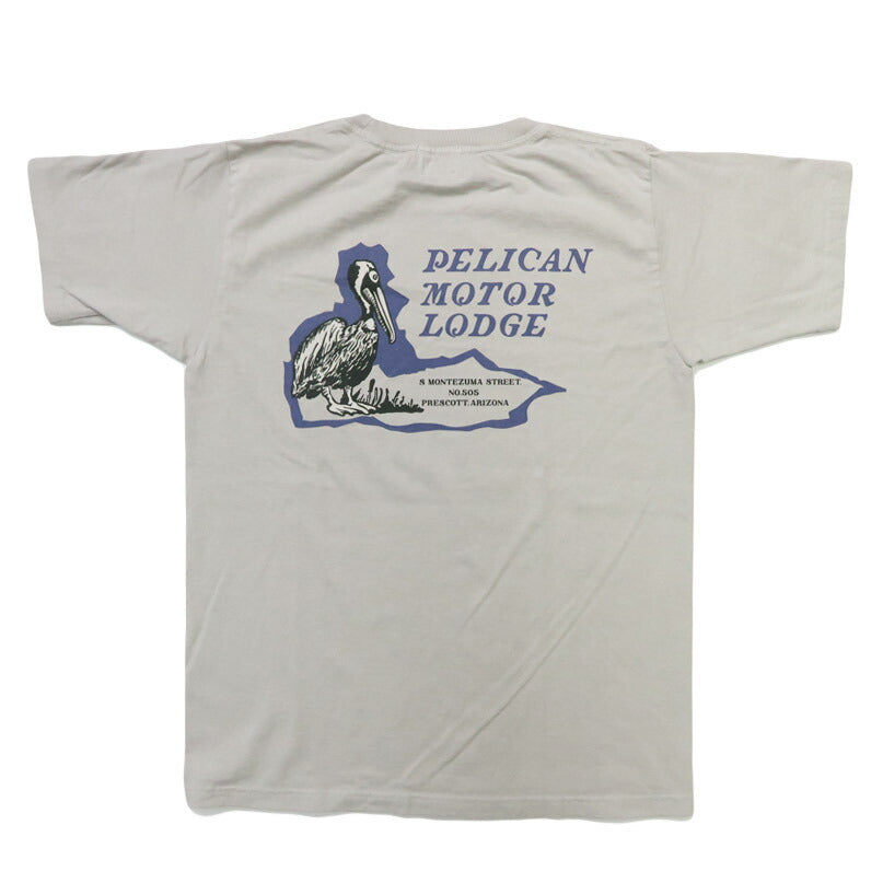 フェローズ PHERROW'S 半袖 Tシャツ プリント 「PELICAN MOTOR LODGE」 26S-PT7【2026年春夏新作】