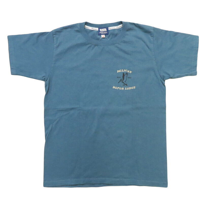 フェローズ PHERROW'S 半袖 Tシャツ プリント 「PELICAN MOTOR LODGE」 26S-PT7【2026年春夏新作】