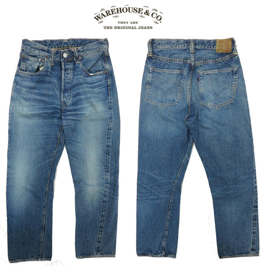 ウェアハウスWAREHOUSE1001XX12ozレギュラーストレートジーンズ2nd-handセカンドハンドセコハンユーズドウォッシュ【2019年秋冬新作】