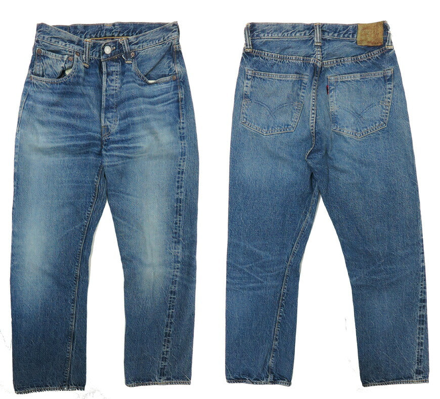 ウェアハウス WAREHOUSE 1001XX 12oz Regular Straight Jeans 2nd-hand Secondhand Sekohan Used Wash 【Bagong Labas para sa Tagsibol at Tag-init 2026】