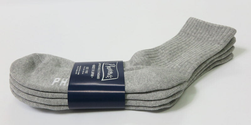 フェローズ Pherrow's 2足組パック ソックス 無地 2PACK-SOX 【2025年秋冬新作】