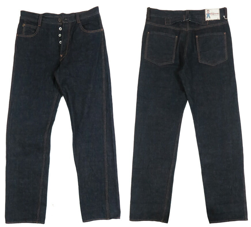 フェローズ Pherrow's 13,5oz Denim 1940er Klassische Gerade Jeans Lot.400P Strong Hold 【2026年春夏新作】