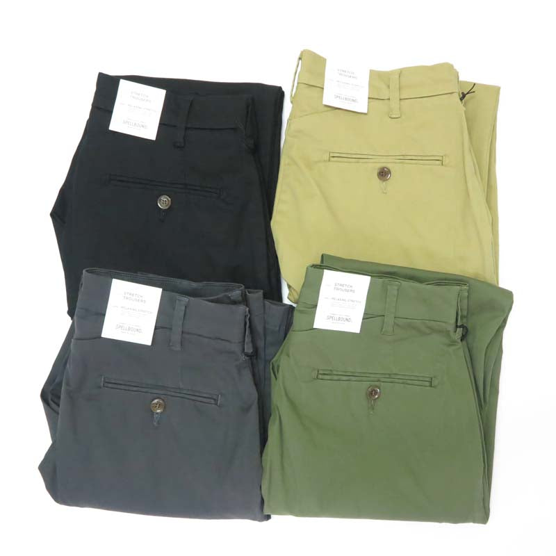 スペルバウンド SPELLBOUND リラクシングチノストレッチトラウザー 43-911T【2025年秋冬新作】