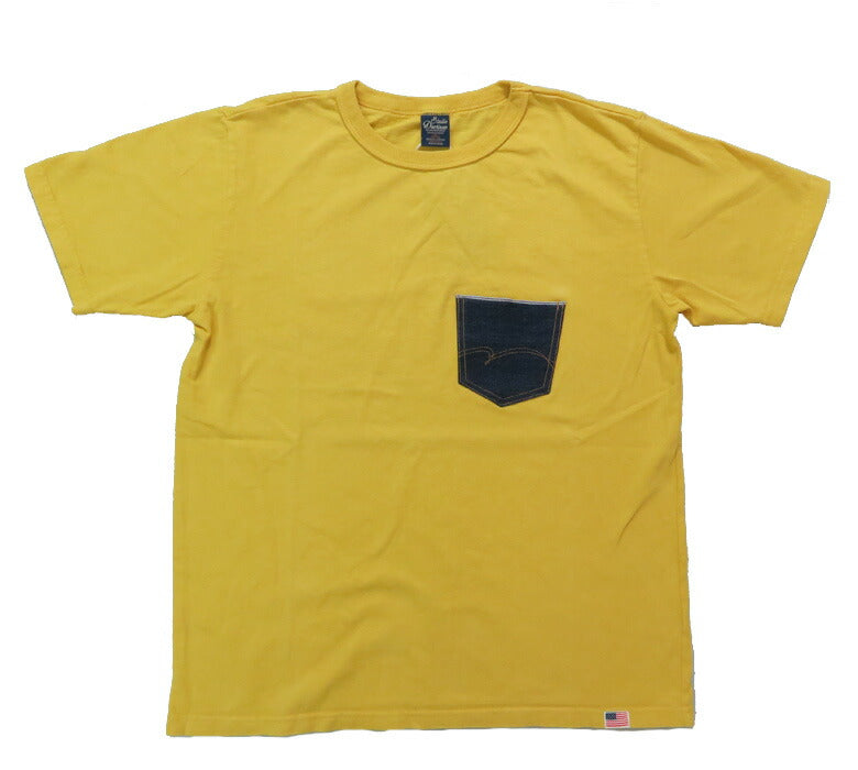 ダルチザン ステュディオ・ダ・ルチザン STUDIO D'ARTISAN 半袖 Tシャツ デニムポケットT 8161B