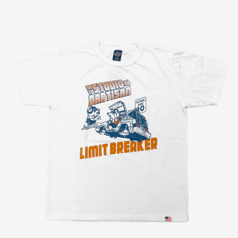 ダルチザン ステュディオ・ダ・ルチザン STUDIO D'ARTISAN 半袖 Tシャツ USボディ プリント「LIMIT BREAKER」8180A 【2025年春夏新作】