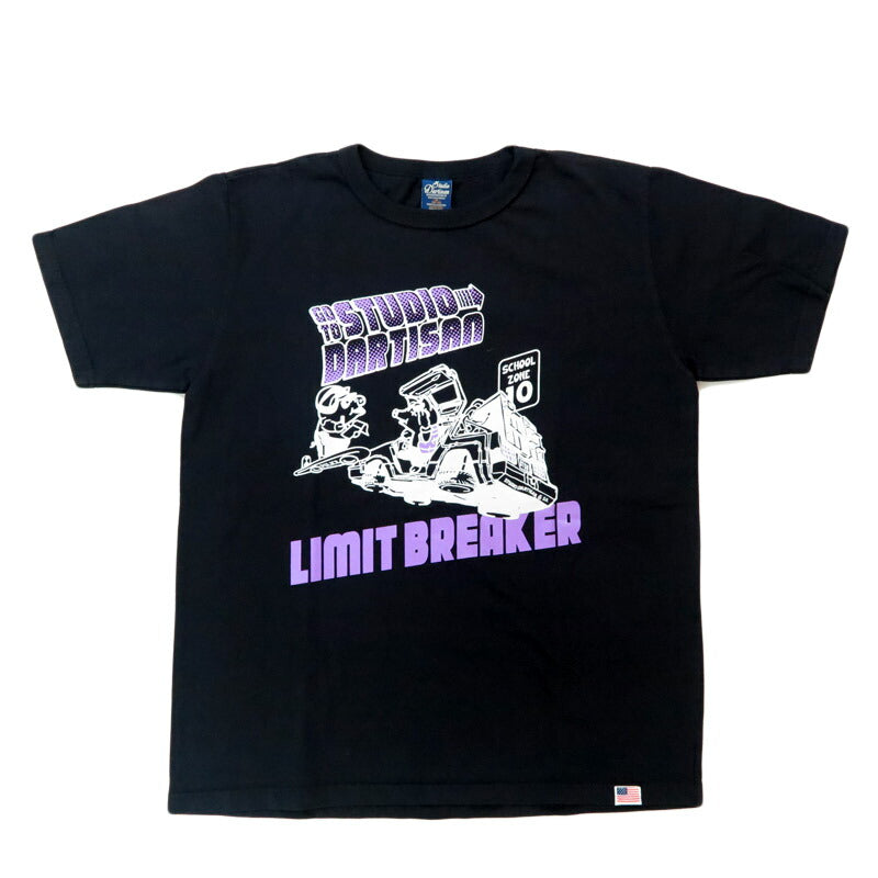 ダルチザン ステュディオ・ダ・ルチザン STUDIO D'ARTISAN 半袖 Tシャツ USボディ プリント「LIMIT BREAKER」8180A 【2025年春夏新作】