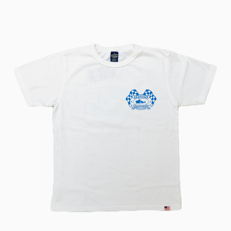 ダルチザン ステュディオ・ダ・ルチザン STUDIO D'ARTISAN 半袖 Tシャツ USボディ プリント「SPEED STER」8181A 【2025年春夏新作】