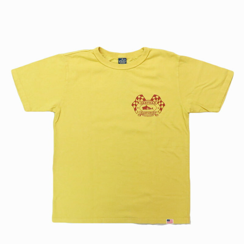 ダルチザン ステュディオ・ダ・ルチザン STUDIO D'ARTISAN 半袖 Tシャツ USボディ プリント「SPEED STER」8181A 【2025年春夏新作】
