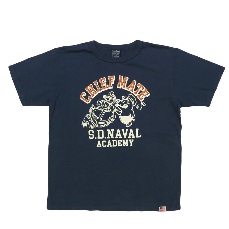 ダルチザン ステュディオ・ダ・ルチザン STUDIO D'ARTISAN 半袖 Tシャツ USボディ プリント「CHIEF MATE」8182A 【2025年春夏新作】