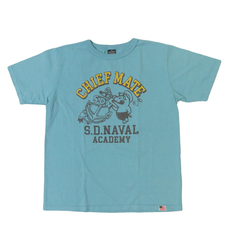 ダルチザン ステュディオ・ダ・ルチザン STUDIO D'ARTISAN 半袖 Tシャツ USボディ プリント「CHIEF MATE」8182A 【2025年春夏新作】
