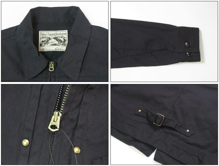 DALLES & CO ダリーズ＆コー 30s デニム ジップ ジャケット デラックスウェア DELUXEWARE 81B 【2025年秋冬新作】