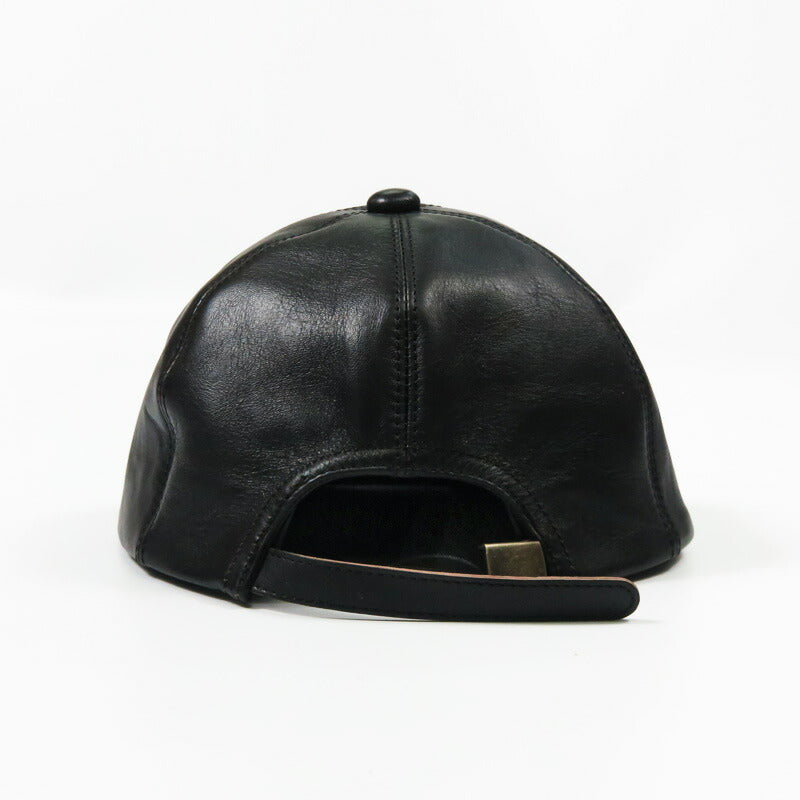 JELADO × BRUNEL ＆ Co. HATMAKERS 茶芯ホースハイド ベースボール キャップ 馬革 レザー ジェラード AB12750 【2025年秋冬新作】