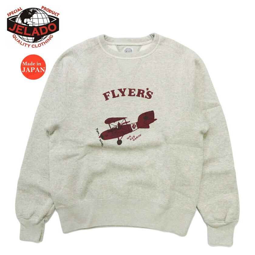 JELADO ジェラード  プリント スウェット FLYERS Champs Print  AB21239【2026年春夏新作】