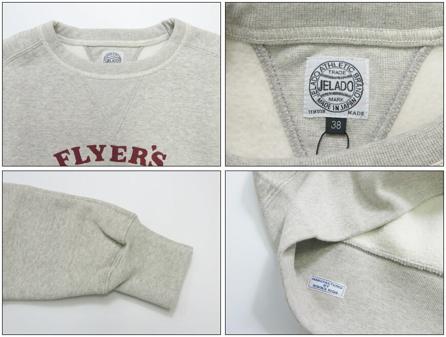 JELADO ジェラード  プリント スウェット FLYERS Champs Print  AB21239【2026年春夏新作】