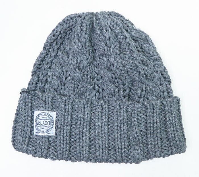 JELADO ジェラード ケーブル編み ウールニット ワッチ キャップ ニット帽 Wool Cable Watch Cap  AB94704-24AW【2024-25年秋冬新作】