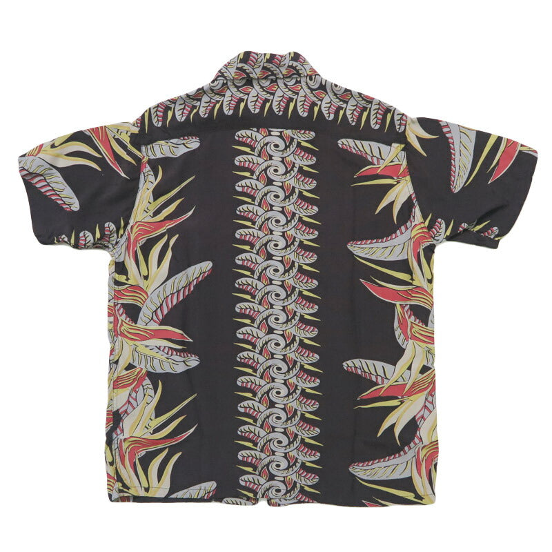 デラックスウェア DELUXEWARE 半袖 レーヨン アロハシャツ ハワイアンシャツ「BIRD OF PARADISE」AL-20S【2026年春夏新作】