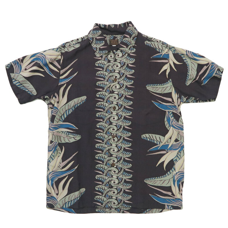 デラックスウェア DELUXEWARE 半袖 レーヨン アロハシャツ ハワイアンシャツ「BIRD OF PARADISE」AL-20S【2026年春夏新作】