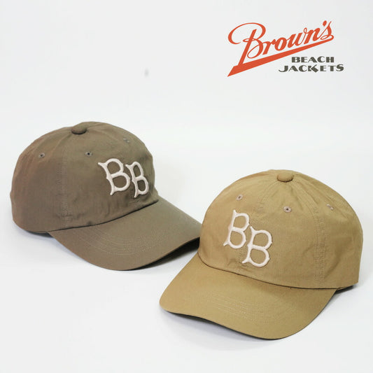 BROWN'S BEACH ブラウンズビーチ クラシック ロゴ キャップ コットンツイル BBJ-014 FULLCOUNT フルカウント 【2025年秋冬新作】