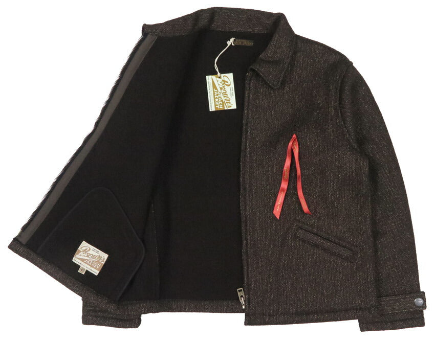 BROWN'S BEACH ブラウンズビーチ ビーチクロス スポーツジャケット BBJ-027 FULLCOUNT フルカウント 【2025年秋冬新作】