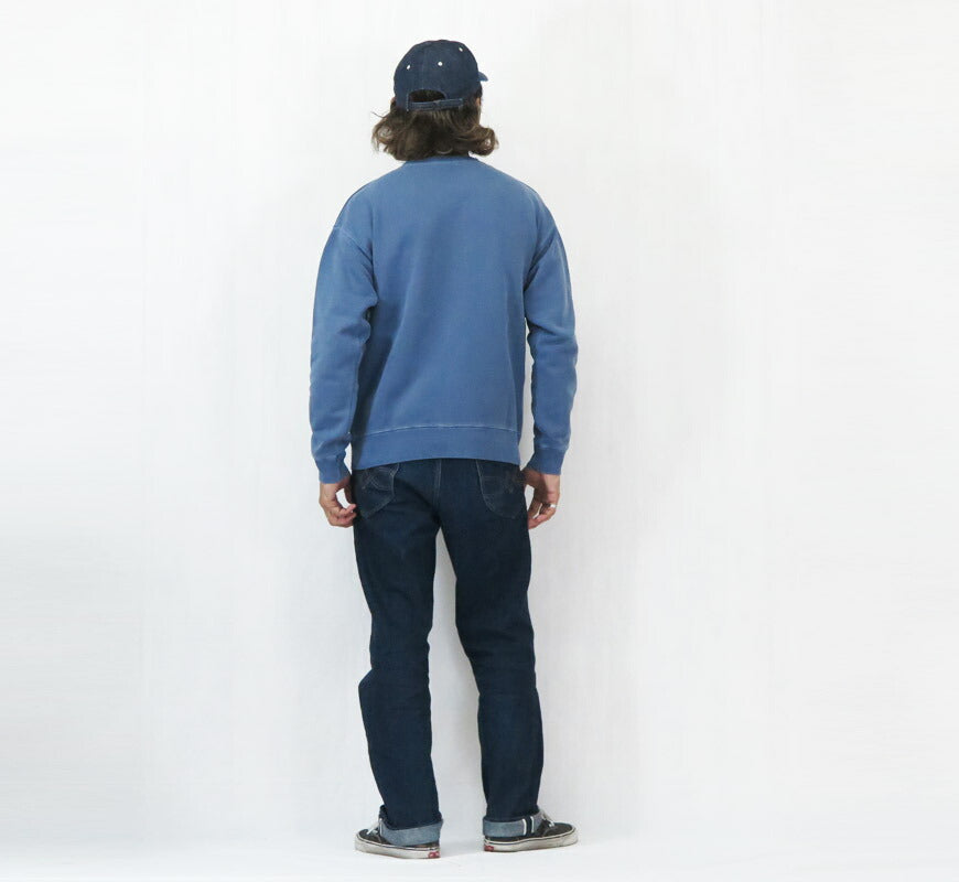 バーンズ BARNS スーパーヘビーウェイト  クルーネック スウェット プリントトレーナー ”CALIFORNIA　Dreamin” BR-25351【2025年秋冬新作】