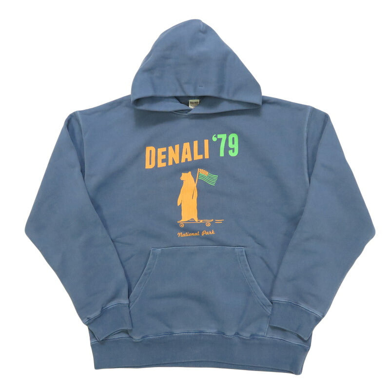 バーンズ BARNS 長袖 スーパーヘビーウェイト プルオーバー スウェット パーカー  MAX SW PARKA  ”DENALI'79” BR-25355【2025年秋冬新作】