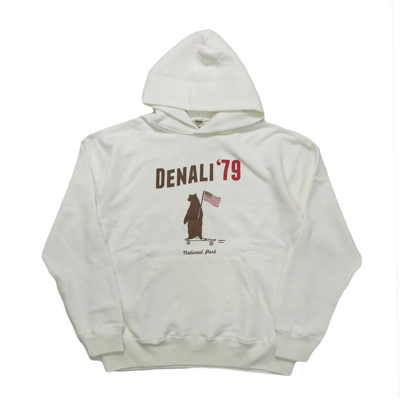 バーンズ BARNS 長袖 スーパーヘビーウェイト プルオーバー スウェット パーカー  MAX SW PARKA  ”DENALI'79” BR-25355【2025年秋冬新作】