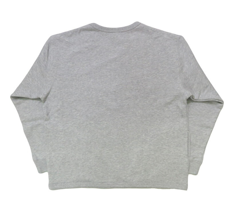 バーンズ BARNS 長袖 MAXウェイト スウェット ジップ カーディガン ピグメント染め BR-25357【2025年秋冬新作】