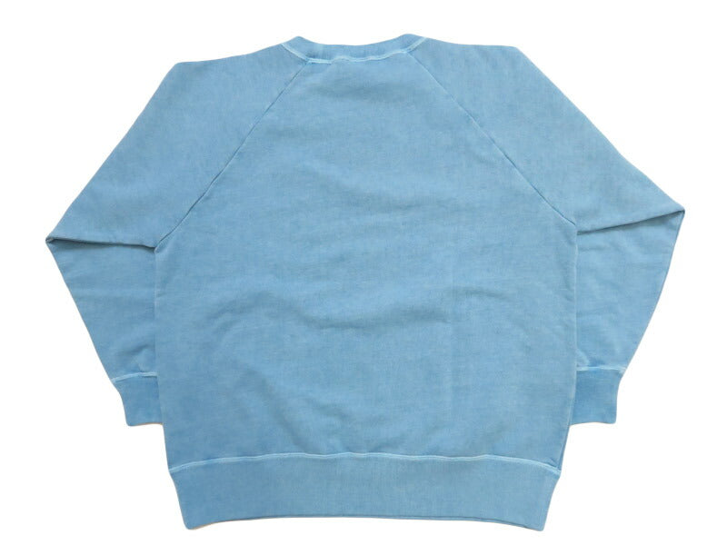 バーンズ BARNS G.O.A.T.スラブ スウェット クルーネック ラグランスリーブ 無地 BR-25412【2025年秋冬新作】